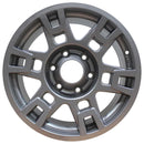 2016 toyota 4runner wheel 17 machined charcoal aluminum 6 lug rw75167mc 2