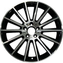 2019 Mercedes SLC43 Wheel 18" Machined Gloss Black Aluminum 5 Lug W85568MB-6