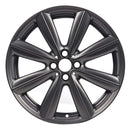 2014 Mini Cooper Wheel 18" Matte Black Aluminum 4 Lug W86072AB-1