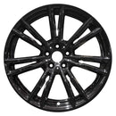 2019 BMW M5 Rueda 20" Aluminio negro 5 lengüetas W86390B-2