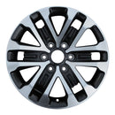 2019 Ford F150 Wheel 17" Machined Black Aluminum 6 Lug W96648MB-1