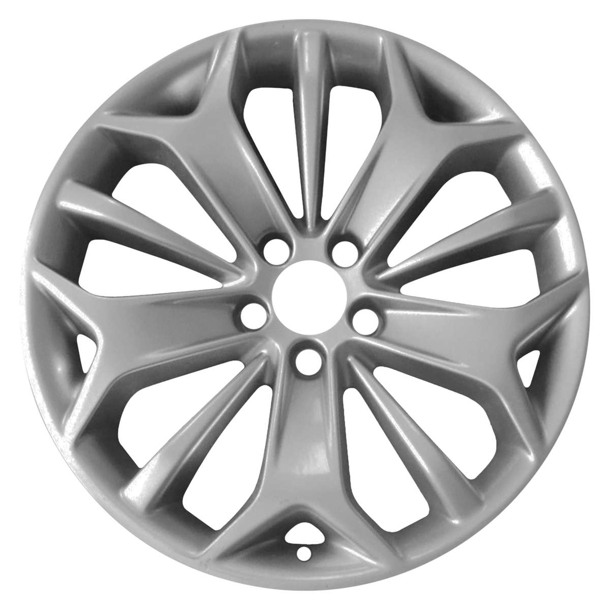 Ford Taurus Factory OEM Wheel Rim 19" X 8.5" - 2013-2017, 2019 - Silver, 5x114.3, DG131007BA