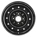 2003 nissan sentra wheel 15 black steel 4 lug rw62301b 4