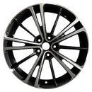 2014 subaru brz wheel 17 machined black aluminum 5 lug rw69621mb 6