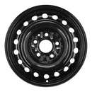 2009 chrysler town wheel 16 black steel 5 lug w2396ab 2