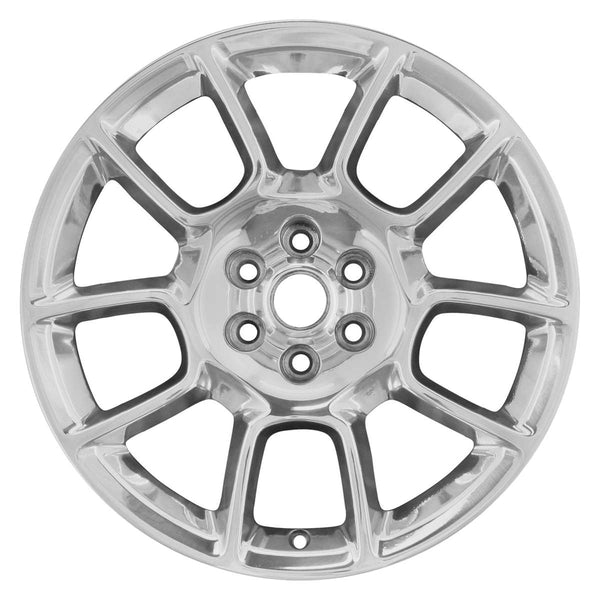 2009 dodge viper wheel 18 polished aluminum 6 lug w2583p 1