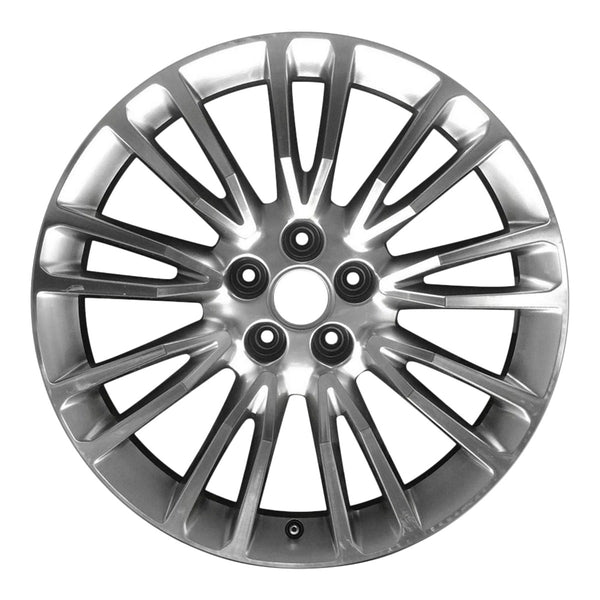 2016 cadillac ct6 wheel 20 polished hyper aluminum 5 lug w4765ph 1