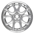 2006 mini cooper wheel 17 machined silver aluminum 4 lug w59529ms 2