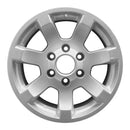 2007 nissan titan wheel 17 silver aluminum 6 lug w62435s 4