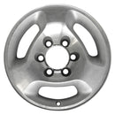 2000 mitsubishi montero wheel 16 machined silver aluminum 6 lug w65773ms 1