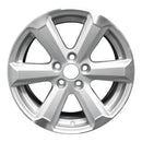 2009 toyota highlander wheel 17 machined silver aluminum 5 lug rw69534ms 2