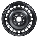 2002 volkswagen passat wheel 15 black steel 5 lug w69765b 2