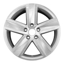 2015 volkswagen cc wheel 17 machined silver aluminum 5 lug w69951ms 4