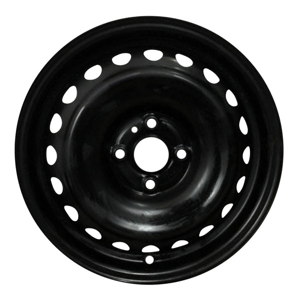 2019 hyundai accent wheel 15 black steel 4 lug rw70923b 2