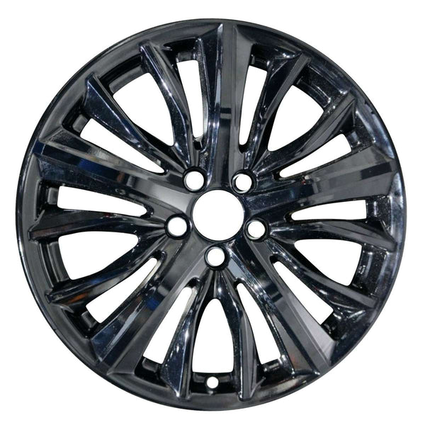 2015 acura tlx wheel 19 black aluminum 5 lug w71856b 1