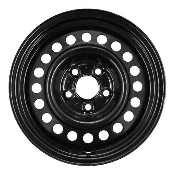 1989 cadillac calais wheel 14 black steel 5 lug w8011b 34