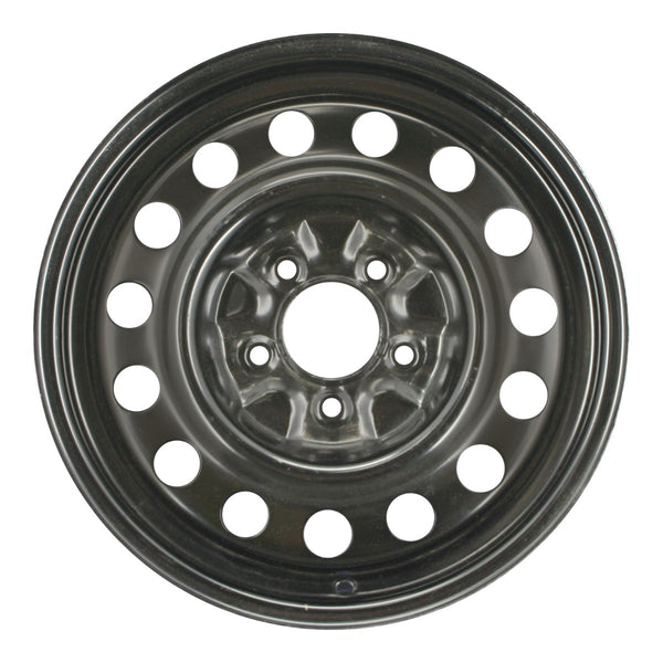 2008 buick allure wheel 16 black steel 5 lug w8043b 11