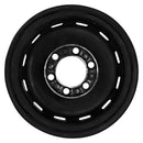 2000 cadillac escalade wheel 16 black steel 6 lug w8044b 2