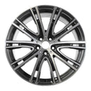 2019 BMW 540i Wheel 20" Machined Charcoal Aluminum 5 Lug W86336MC-9