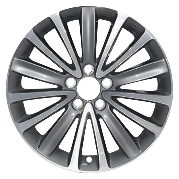 2018 Acura TLX Wheel 18" Machined Charcoal Aluminum 5 Lug W96060MC-2