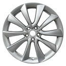 Modelo Tesla 2020 Rueda 20" Aluminio plateado 5 lengüetas W96319S-3