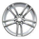 2012 Tesla Model Wheel 19" Machined Silver Aluminum 5 Lug W97200MS-2