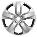 2008 Mercedes ML350 Rueda 19" Plata Aluminio 5 Lug W97399S-1