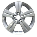 2012 Toyota Corolla Rueda 15" Plata Aluminio 5 Lug W98514S-1