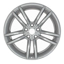 2012 Tesla Model Wheel 19" Silver Aluminum 5 Lug W98910S-1