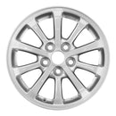 2011 Mitsubishi Lancer Wheel 16" Silver Aluminum 5 Lug W99865S-2