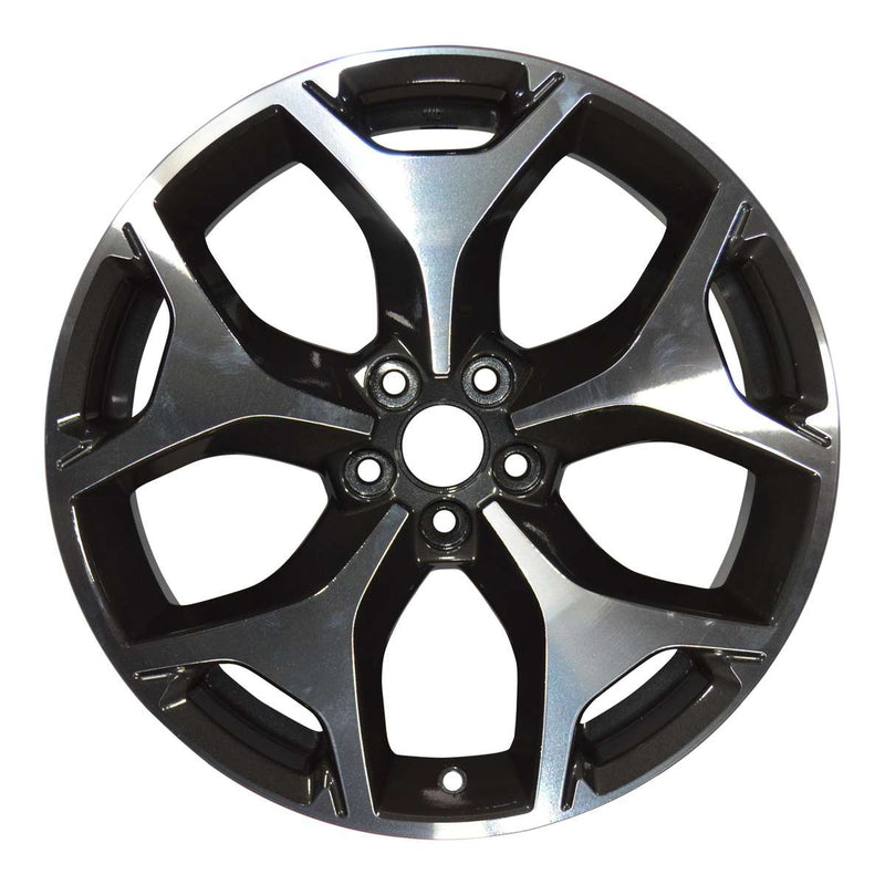 2015 subaru forester wheel 18 machined black aluminum 5 lug w68815mb 2