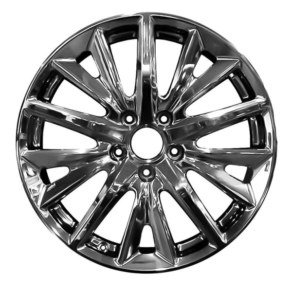 2019 acura tlx wheel 18 light pvd chrome aluminum 5 lug w71828pvd 5