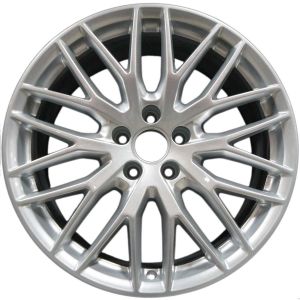 2017 audi a6 wheel 19 silver aluminum 5 lug w58971s 6