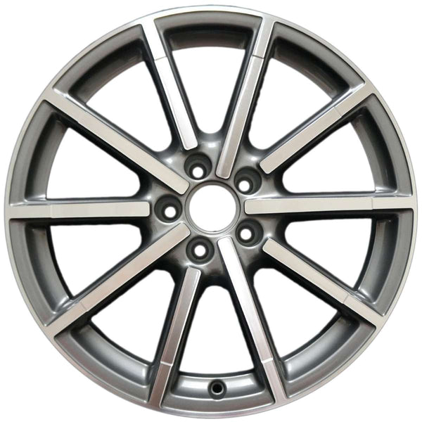 2012 audi a6 wheel 19 machined charcoal aluminum 5 lug w58973mc 1