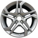 2018 audi q5 wheel 18 silver aluminum 5 lug w59036s 1