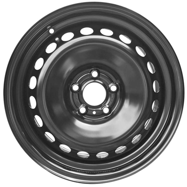 2017 nissan rogue wheel 17 black steel 5 lug rw62618b 4