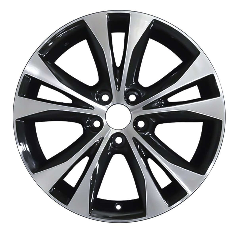 2014 toyota rav4 wheel 18 machined black aluminum 5 lug rw69628mb 2