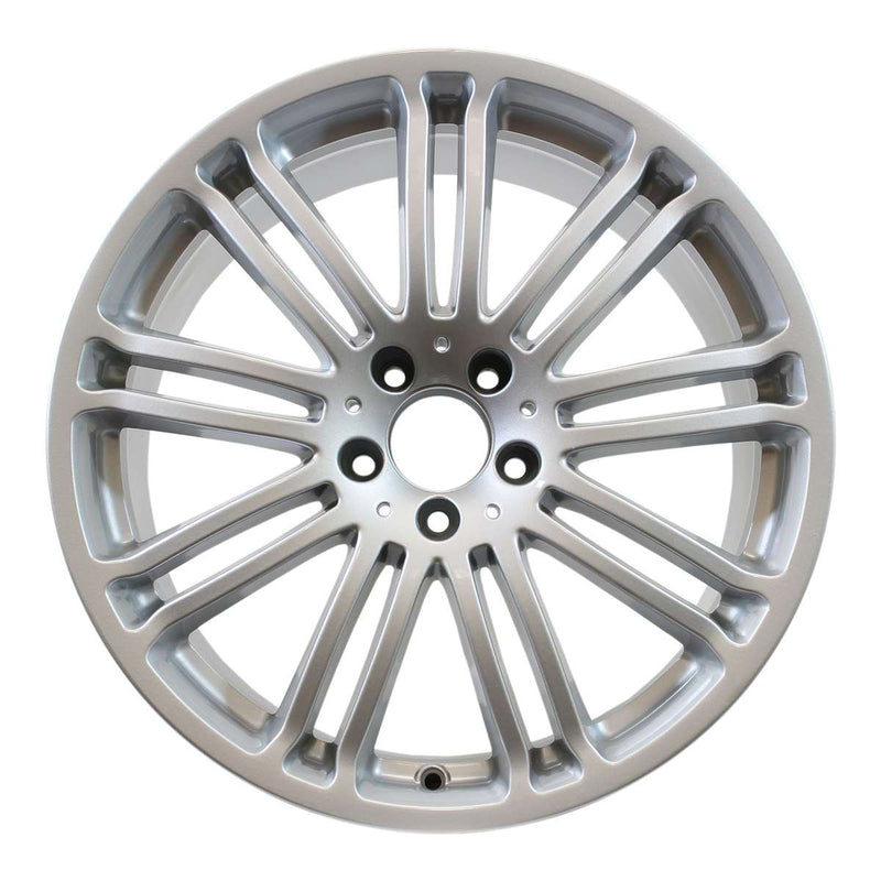 2010 mercedes cl600 wheel 19 silver aluminum 5 lug w65504s 9