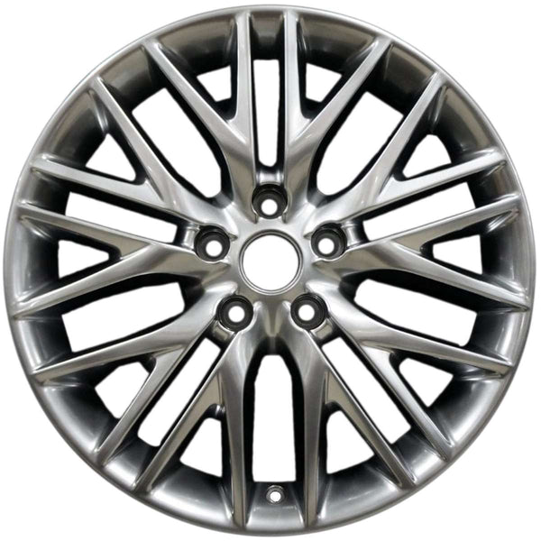 2018 Jeep Cherokee Wheel 20" Hyper Aluminum 5 Lug W9170H-2