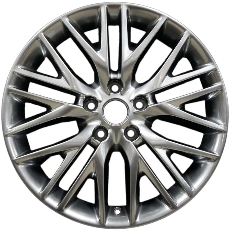 2017 Jeep Cherokee Wheel 20" Hyper Aluminum 5 Lug W9170H-1