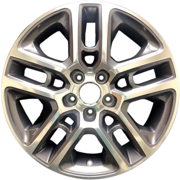 2018 Jeep Compass Wheel 17" Polished Charcoal Aluminum 5 Lug W9189PC-2