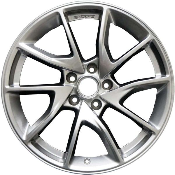 2016 Chevrolet Corvette Wheel 19" Hyper Aluminum 5 Lug W96013H-1