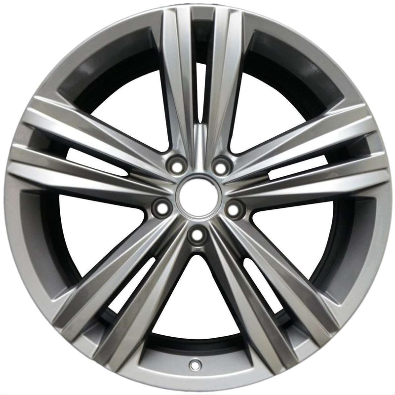 2020 volkswagen atlas wheel 20 silver aluminum 5 lug w70031s 3