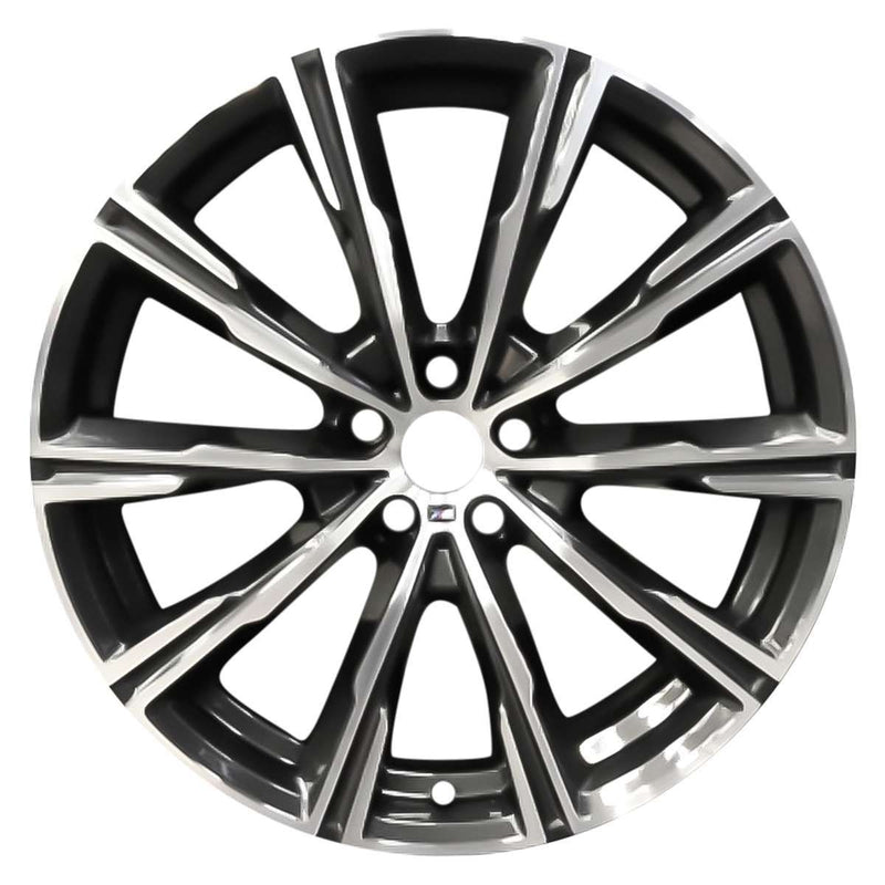 2020 BMW X6 Wheel 20" Machined Charcoal Aluminum 5 Lug W86464MC-3