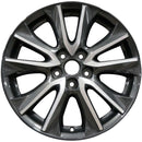 2017 Mazda CX3 Rueda 18" Aluminio Carbón Maquinado 5 Lug W97722MC-2