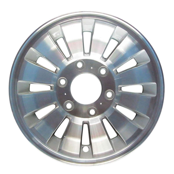 1984 jeep j10 wheel 15 machined silver aluminum 6 lug w1190ms 8