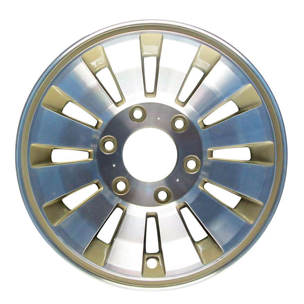 1983 jeep wagoneer wheel 15 machined gold aluminum 6 lug w1190mg 16