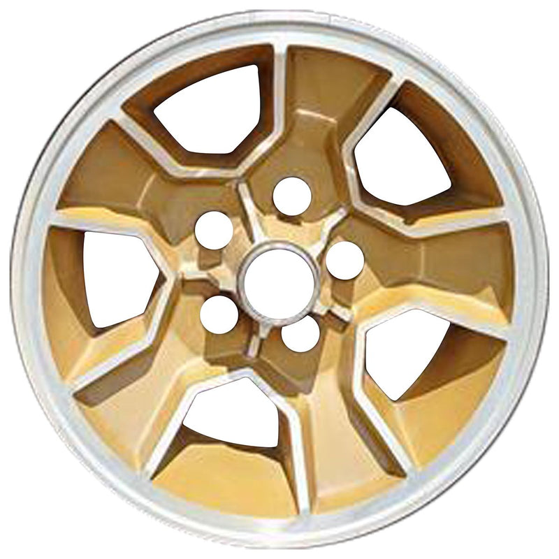 1981 chevrolet camaro wheel 15 machined gold aluminum 5 lug w1194mg 2