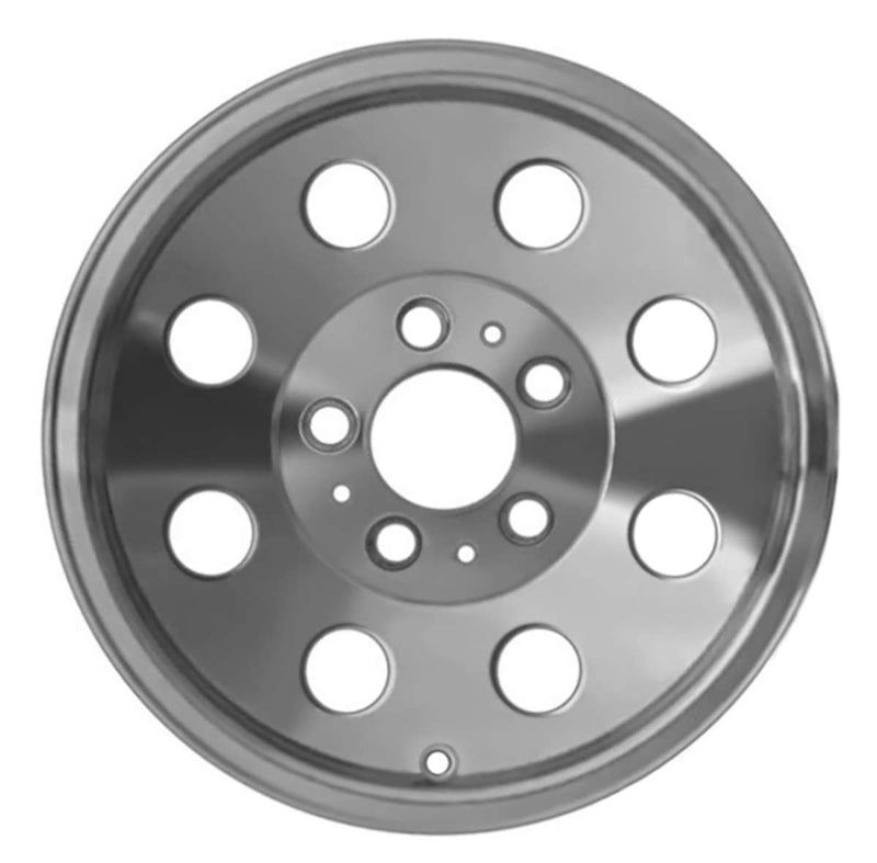 1989 chevrolet g20 wheel 15 machined silver aluminum 5 lug w1445ms 14