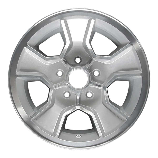 1988 chevrolet monte wheel 15 machined silver aluminum 5 lug w1458ms 3